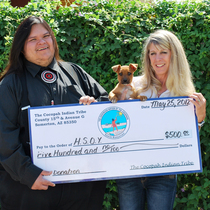 Humane Society of Yuma Donation 2012